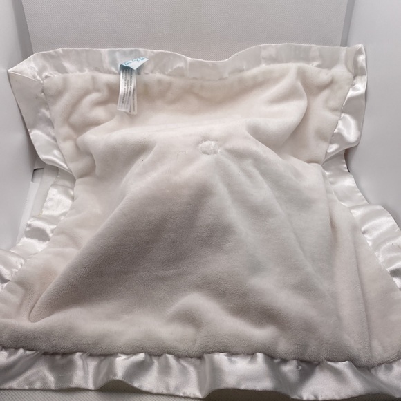 Douglas Baby Elephant Plush Lovey Security Blanket Snuggler Pink White Satin - Picture 11 of 12